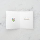 Sweet Bird Family Vielen Dank Notecard Dankeskarte (Innenseite)