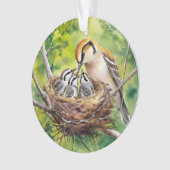 Sweet bird nest painting ornament (Vorderseite)