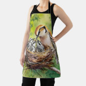 Sweet bird nest painting schürze (InSitu)