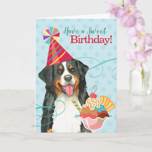 Sweet Birthday Berner Card Karte