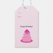 Sweet Birthday Cake Geschenkanhänger (Vorderseite)