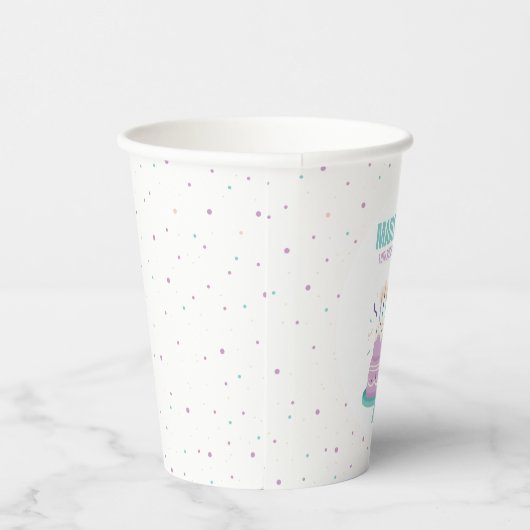 Sweet Birthday Cake Kindergeburtstag Party Pappbecher (Rechts)