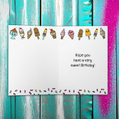 Sweet Birthday Card für sie | Eiscreme Karte