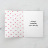 Sweet Birthday Card für sie | Geburtstag Cupcake Karte (Innenseite)