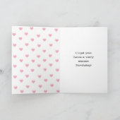 Sweet Birthday Card für sie | Geburtstag Cupcake Karte (Innenseite)