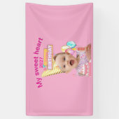 Sweet Birthday Celebration Banner (Vertikal)