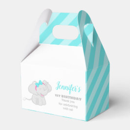 Sweet Birthday Favor Box mit Elephant Geschenkschachtel
