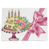 Sweet Birthday Große Geschenktasche Große Geschenktüte