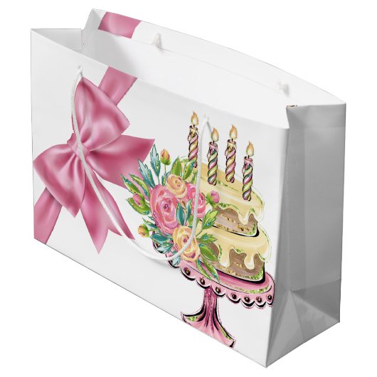 Sweet Birthday Große Geschenktasche Große Geschenktüte