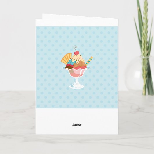 Sweet Birthday Pointer Card Karte (Rückseite)