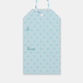 Sweet Birthday Vizsla Gift Tags Geschenkanhänger (Rückseite)