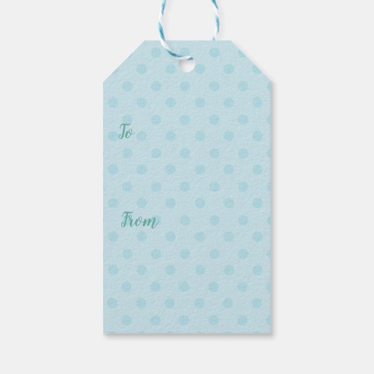 Sweet Birthday Wire Fox Terrier Geschenkanhänger (Rückseite)