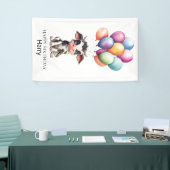Sweet Black Cow 1. Geburtstag Banner (Messeveranstaltung)