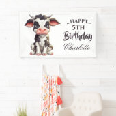Sweet Black Cow Banner (Insitu)