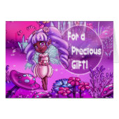 Sweet Black Fairy Birthday (Vorderseite (Horizontal))