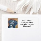 SWEET BLACK HAVANESE | RÜCKSENDEADRESSEN-AUFKLEBER (Insitu)