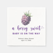 Sweet BlackBerry Serviette (Vorderseite)