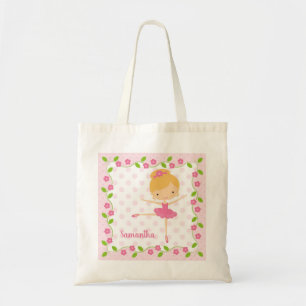 Sweet Blonde Ballerina Tote Bag Tragetasche