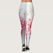 Sweet Bloom Lips Kunst Leggings (Rückseite)