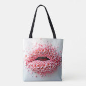 Sweet Bloom Lips Kunst Tasche (Rückseite)