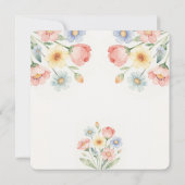 Sweet Bloom Thank you card Dankeskarte (Rückseite)