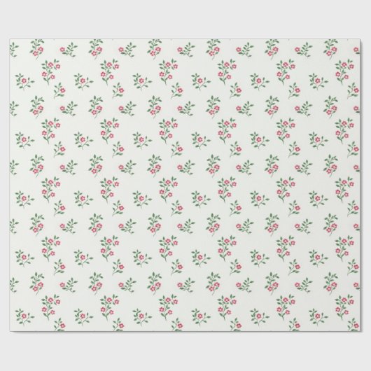 Sweet Blossom Buds Geschenkpapier (Flach)