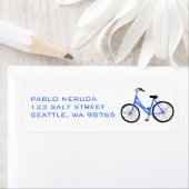 Sweet Blue Bicycle CUSTOM Mailing-Adresse (Insitu)