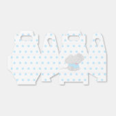 Sweet Blue Box mit Elephant Baby Shower Geschenkschachtel (Ungefaltet)