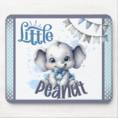 Sweet Blue Elephant - Little Peanut Mousepad (Vorne)