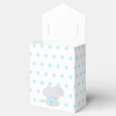Sweet Blue Favor Box mit Elephant Geschenkschachtel (Geöffnet)