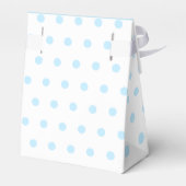 Sweet Blue Favor Box mit Elephant Geschenkschachtel (Rückseite)