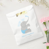 Sweet Blue Gray Elephant Baby Dusche Geschenktütchen (Versiegelt)