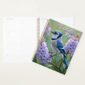 Sweet Blue Jay auf Lilacs Personalisiert Planer (Anzeige)