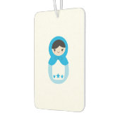 Sweet Blue Matryoshka Doll Air Freshener Autolufterfrischer (Links)