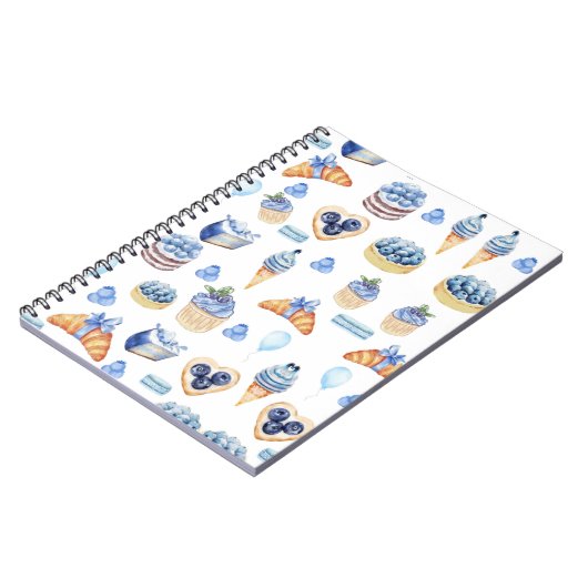 Sweet Blueberry Notizblock (Linke Seite)