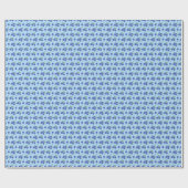 Sweet Blueberry Pattern Geschenkpapier (Flach)