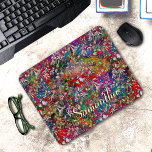 Sweet Blume Blätter Rote Monogramm Blumenmuster Mousepad<br><div class="desc">Sweet Blume und Blätter rot schwarz monogramm Blumenmotiv Muster Mat. Fügen Sie Ihrem Zuhause-Büro oder Studentenwohnheim eine Touch Eleganz hinzu, klicken Sie auf den Link "Weiter" und verwenden Sie das Design-Tool, um das Design zu ändern, wenn Sie möchten. Zeigen Sie Ihren persönlichen Stil, sehen Sie modern, trendig und fühlen Sie...</div>