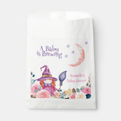 Sweet Blume Hexe Cauldron Baby Braudusche Geschenktütchen (Vorderseite)