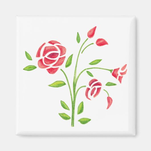 Sweet Blume Magnet (Vorne)