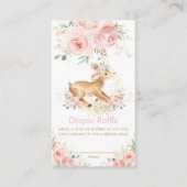 Sweet Blush Blumenschmuck Dusche Windeln Windeln R Begleitkarte (Vorderseite)