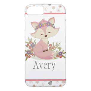 Sweet Boho Fox Personalisiert Case-Mate iPhone Hülle