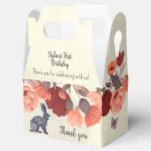 Sweet boho volkstümliche Kaninchen Schmetterling B Geschenkschachtel (Geöffnet)