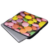 Sweet Bonbons Notebook-Ärmel Laptopschutzhülle (Vorne Knopf)