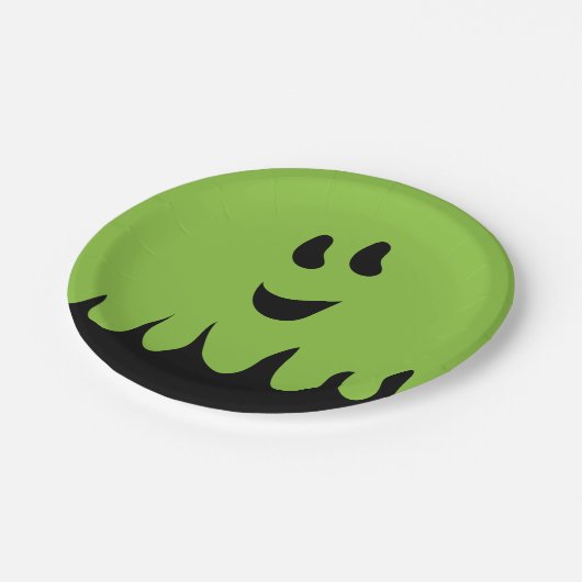 Sweet Boo Ghost Party Plate Pappteller (Schrägansicht)