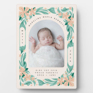 Sweet Botanicals Plaque Fotoplatte