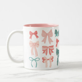 Sweet Bows Coquette Girlhood Trend Zweifarbige Tasse