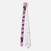 Sweet Bows Krawatte (Pink Elephant) (Rückseite)