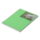 Sweet Boxer Puppy Notizblock (Rotiert)