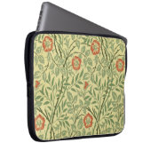 Sweet Briar Pattern (by William Morris) Laptopschutzhülle (Vorne Rechts)