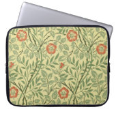 Sweet Briar Pattern (by William Morris) Laptopschutzhülle (Vorderseite)